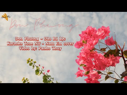 Đơn Phương || Karaoke Tone Nữ Nam Em Cover ||