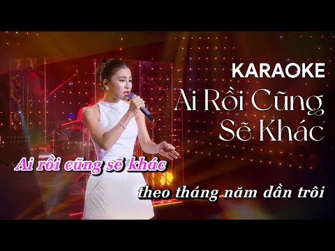 「KARAOKE/BEAT」Ai Rồi Cũng Sẽ Khác - Hà Nhi | Giao Lộ Thời Gian