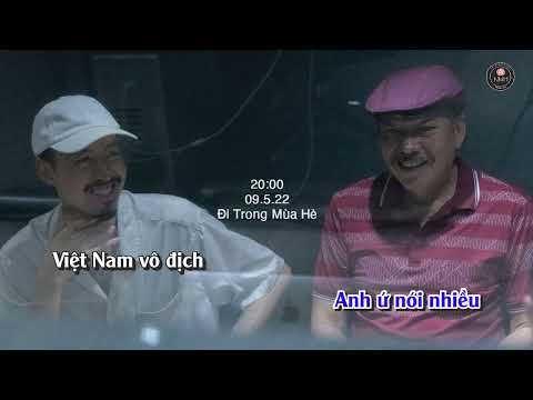 Đi Trong Mùa Hè | Đen ft Nhạc sĩ Trần Tiến - KARAOKE