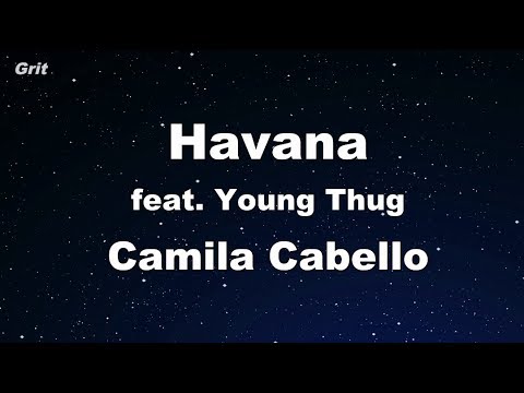 Havana ft. Young Thug - Camila Cabello Karaoke 【With Guide Melody】 Instrumental