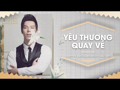 Nathan Lee - Yêu Thương Quay Về ( Fan-made Music Video)