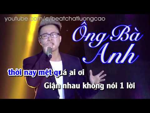 Karaoke Ông Bà Anh - Lê Thiện Hiếu - Beat Gốc