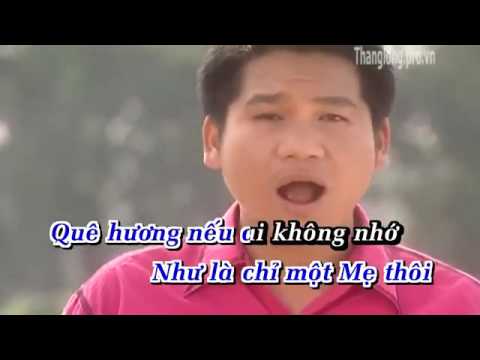 Quê Hương karaoke Trọng Tấn beat