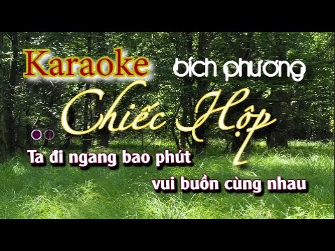 KARAOKE | Chiếc Hộp | Bích Phương | Ca khúc Karaoke mới nhất của Ca Sỹ Bích Phương