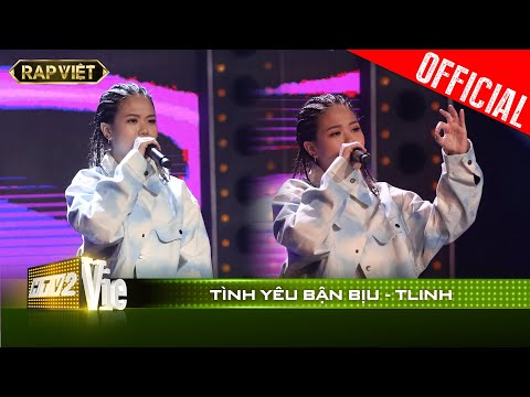 Bắn rap quá chất nữ rapper Tlinh khiến fan mê mẩn vì hit Chiếc khăn gió ấm | RAP VIỆT [Live Stage]