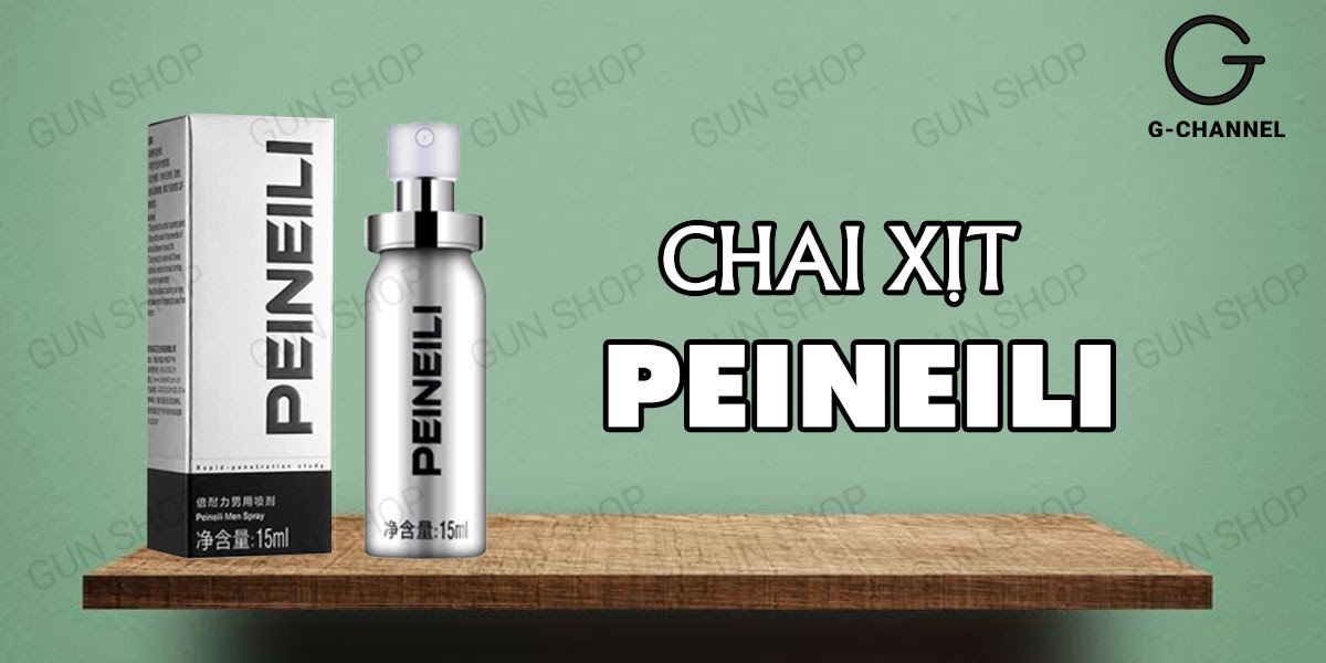 Chai xịt chống xuất tinh sớm Peineili