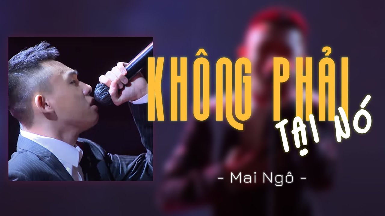 KHÔNG PHẢI TẠI NÓ - MAI NGÔ - TEAM RHYMASTIC | RAP VIỆT MÙA 2 ( LYRIC ) | BẢN 1 GIỜ - YouTube