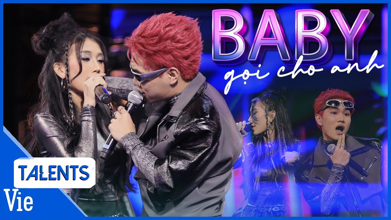 UMIE cuốn CAPTAIN vào tình yêu socola kẹo mút với Baby Gọi Cho Anh | Rap Việt Live Stage - YouTube