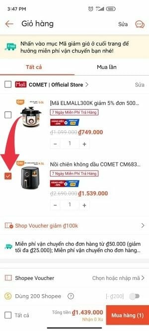 Cách sử dụng 4 mã giảm giá Shopee trong 1 đơn hàng 